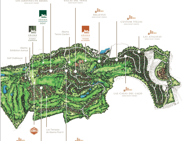 Parcelas en venta en Abama Resort, Tenerife Sur