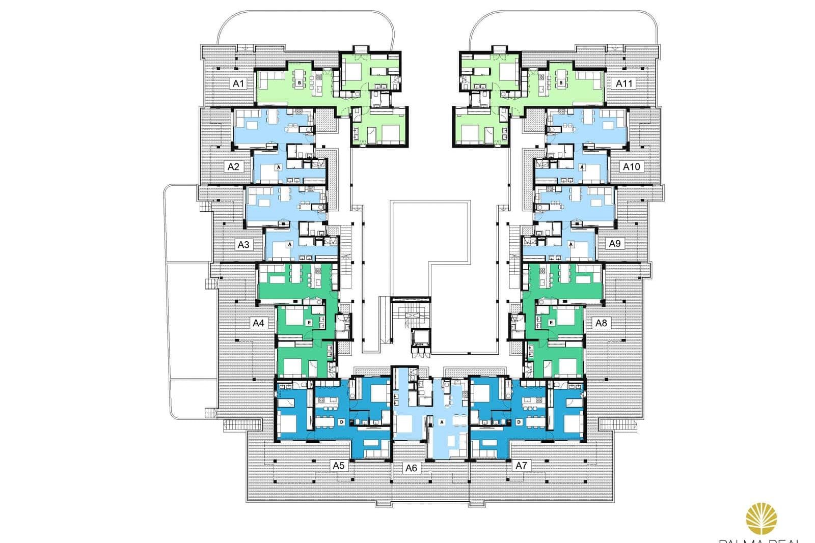 Neubau-Apartments zu verkaufen in Palm Mar, Tenerife