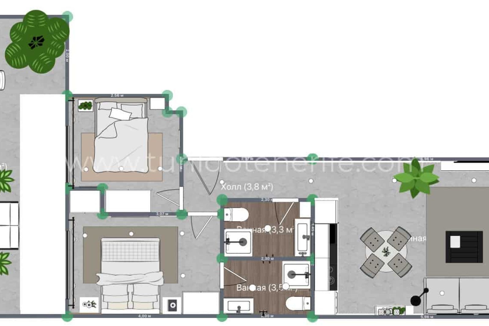 Apartamento en venta en Playa San Juan, Tenerife Sur