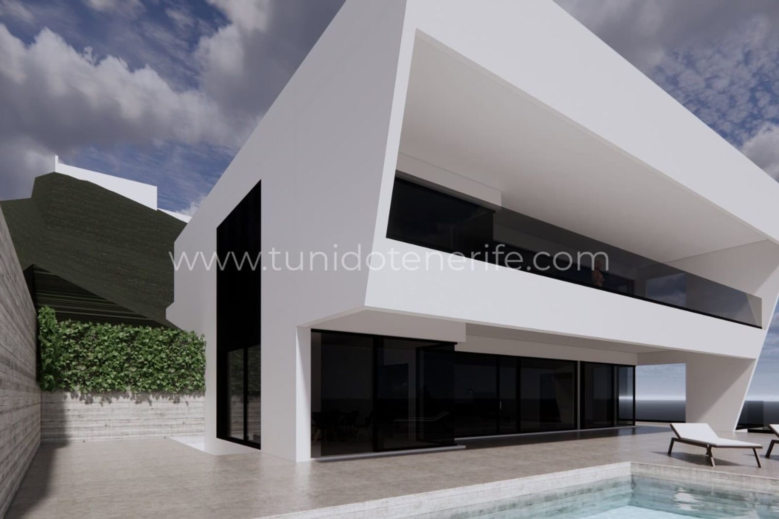 Участок с проектом на продажу в Roque del Conde, Tenerife