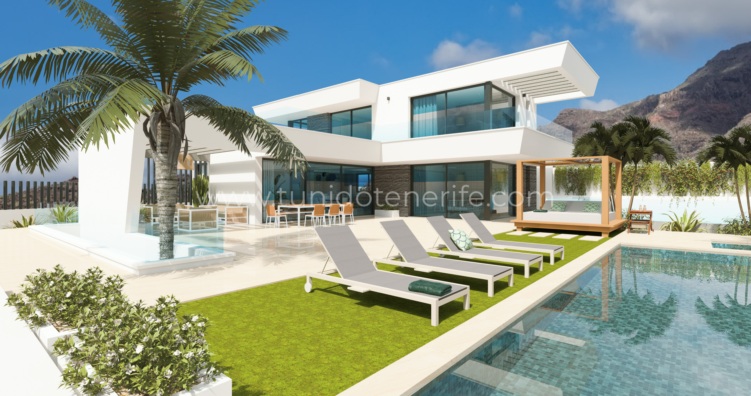 Villa for sale in Tenerife South, Madroñal de Fañabe