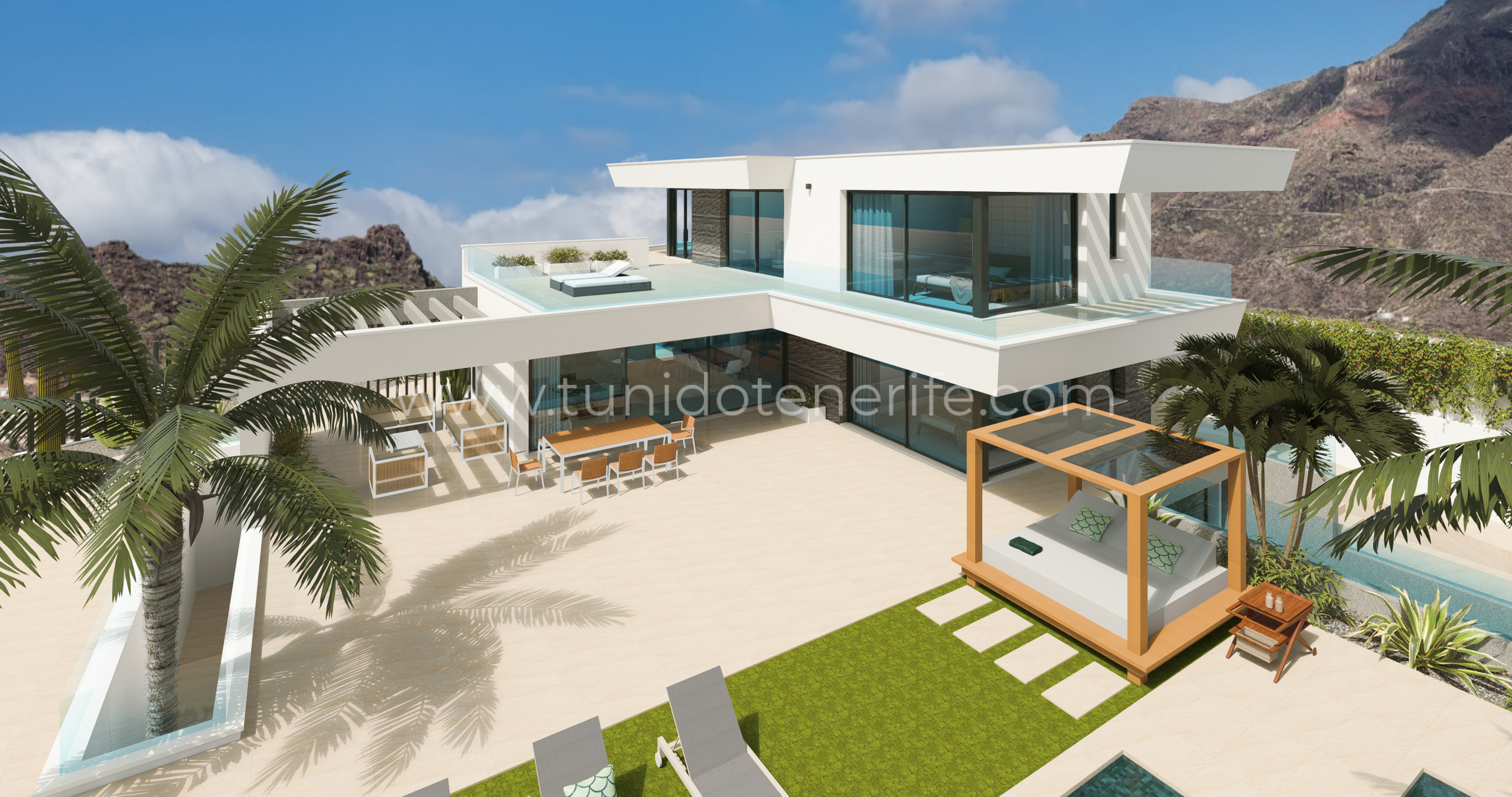Villa for sale in Tenerife South, Madroñal de Fañabe
