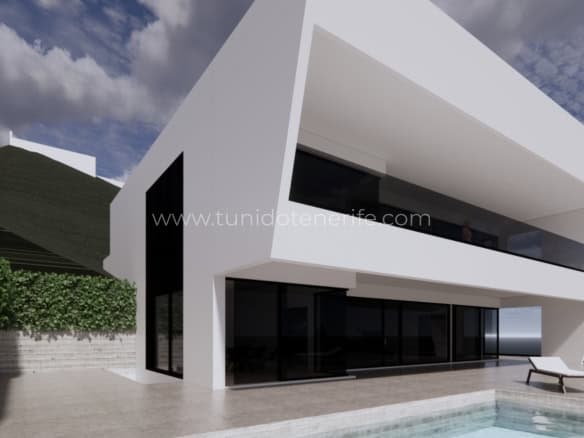 Земельна ділянка з проектом в Роке Дель Конде, південний Тенеріфе, Tu Nido Tenerife